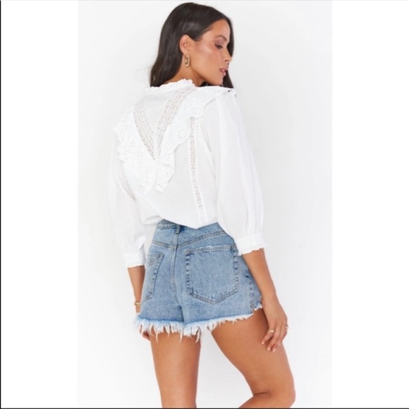 Show Me Your MuMu French Cotton Blouse - Picture 4 of 11